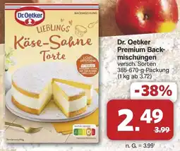 Famila Nord West Dr. Oetker Premium Backmischungen Angebot