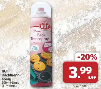 Famila Nord West RUF Backtrennspray Angebot