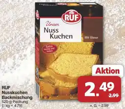 Famila Nord West RUF Nusskuchen Backmischung Angebot