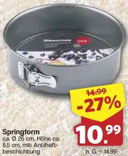 Famila Nord West Springform Angebot