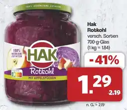 Famila Nord West Hak Rotkohl Angebot