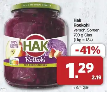 Famila Nord West Hak Rotkohl Angebot