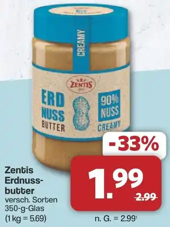 Famila Nord West Zentis Erdnussbutter Angebot