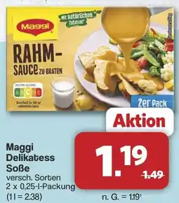 Famila Nord West Maggi Delikatess Soße Angebot