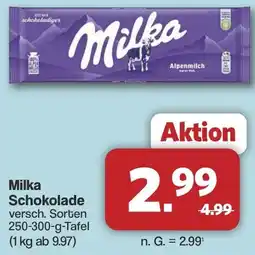 Famila Nord West Milka Schokolade Angebot