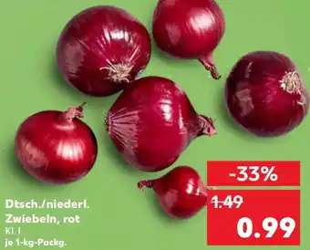 Kaufland Dtsch./niederl. Zwiebeln, rot Angebot