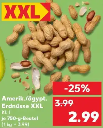 Kaufland Amerik./ägypt. Erdnüsse XXL Angebot