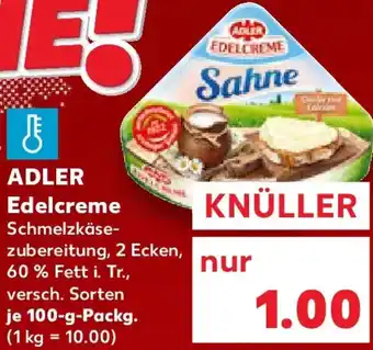 Kaufland ADLER Edelcreme Angebot