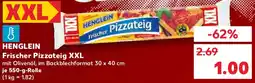 Kaufland HENGLEIN Frischer Pizzateig XXL Angebot