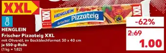 Kaufland HENGLEIN Frischer Pizzateig XXL Angebot