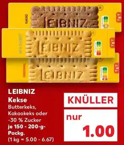Kaufland LEIBNIZ Kekse Angebot