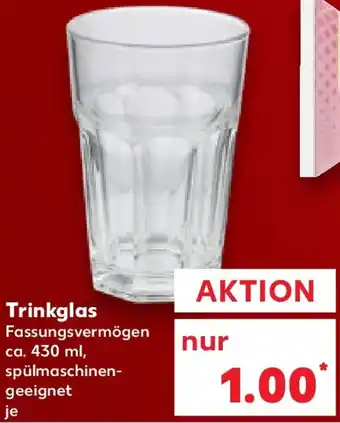 Kaufland Trinkglas Angebot