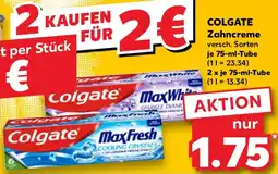 Kaufland COLGATE Zahncreme Angebot