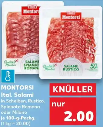 Kaufland MONTORSI Ital. Salami Angebot