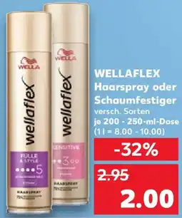 Kaufland WELLAFLEX Haarspray oder Schaumfestiger Angebot