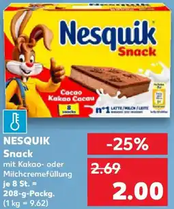 Kaufland NESQUIK Snack Angebot