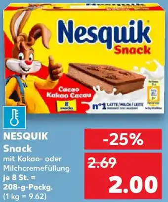 Kaufland NESQUIK Snack Angebot