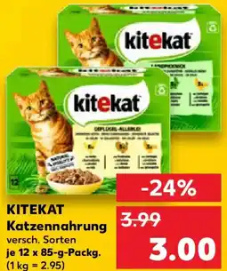 Kaufland KITEKAT Katzennahrung Angebot