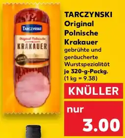 Kaufland TARCZYNSKI Original Polnische Krakauer Angebot