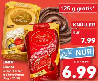 Kaufland LINDT Lindor Angebot