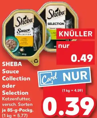 Kaufland SHEBA Sauce Collection oder Selection Angebot