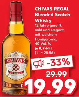 Kaufland CHIVAS REGAL Blended Scotch Whisky Angebot