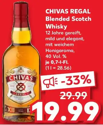 Kaufland CHIVAS REGAL Blended Scotch Whisky Angebot