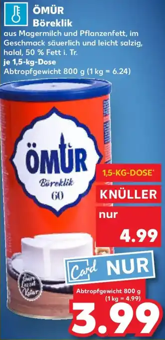 Kaufland ÖMÜR Böreklik Angebot