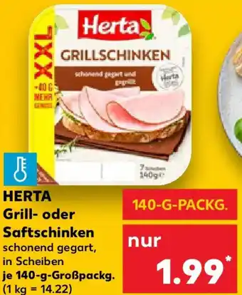 Kaufland HERTA Grill- oder Saftschinken Angebot