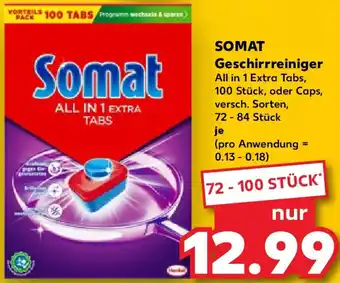 Kaufland SOMAT Geschirrreiniger Angebot