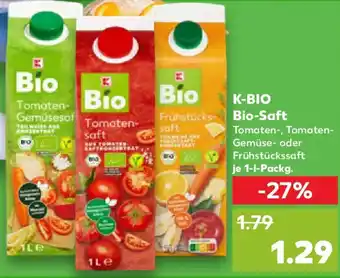 Kaufland K-BIO Bio-Saft Angebot