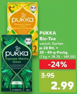 Kaufland PUKKA Bio-Tee Angebot