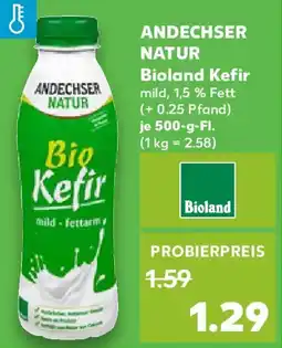 Kaufland ANDECHSER NATUR Bioland Kefir Angebot