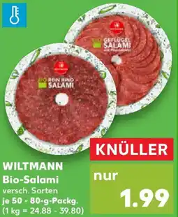 Kaufland WILTMANN Bio-Salami Angebot