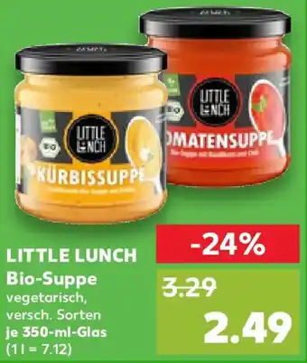 Kaufland LITTLE LUNCH Bio-Suppe Angebot
