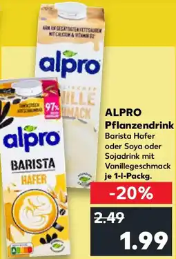 Kaufland Alpro Pflanzendrink Angebot