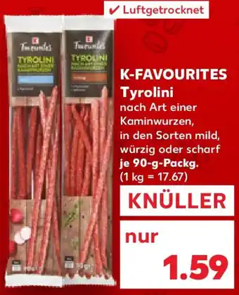 Kaufland K-FAVOURITES Tyrolini Angebot