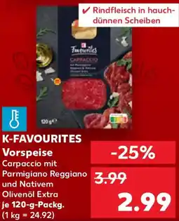 Kaufland K-FAVOURITES Vorspeise Angebot