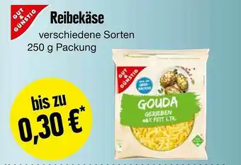 Edeka Gut & Günstig Reibekäse Angebot