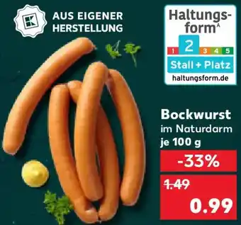 Kaufland Bockwurst Angebot