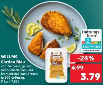Kaufland WILLMS Cordon Bleu Angebot