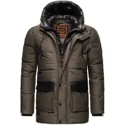 Netto Marken-Discount STONE HARBOUR Herren Winterjacke Warm Gefütterter Wintermantel mit Doppelter Kapuze Mitjaa Angebot