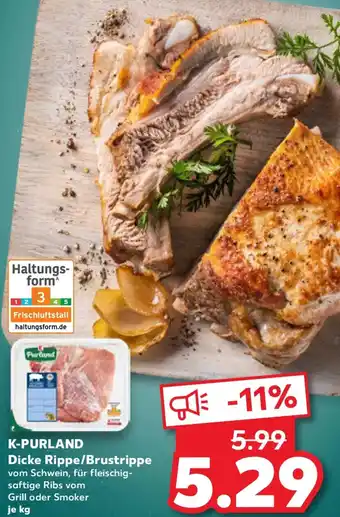Kaufland K-PURLAND Dicke Rippe/Brustrippe Angebot