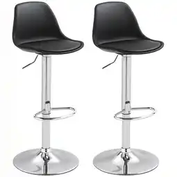 Netto Marken-Discount HOMCOM Barhocker Kunstleder Angebot