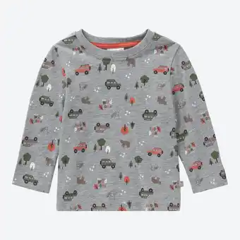 NKD Baby-Jungen-Shirt mit All-Over-Print Angebot