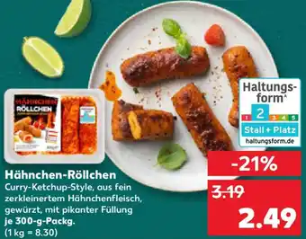 Kaufland Hähnchen-Röllchen Angebot