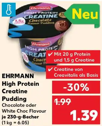 Kaufland EHRMANN High Protein Creatine Pudding Angebot