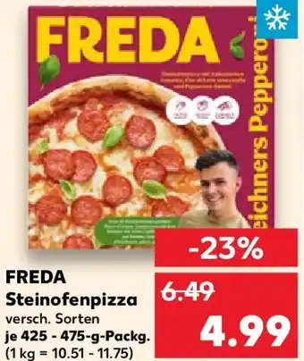 Kaufland FREDA Steinofenpizza Angebot