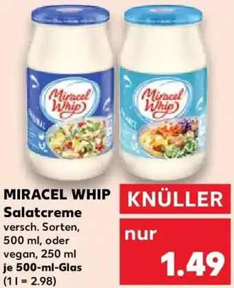 Kaufland MIRACEL WHIP Salatcreme Angebot