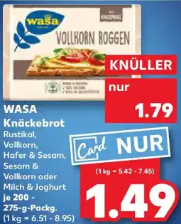 Kaufland WASA Knäckebrot Angebot